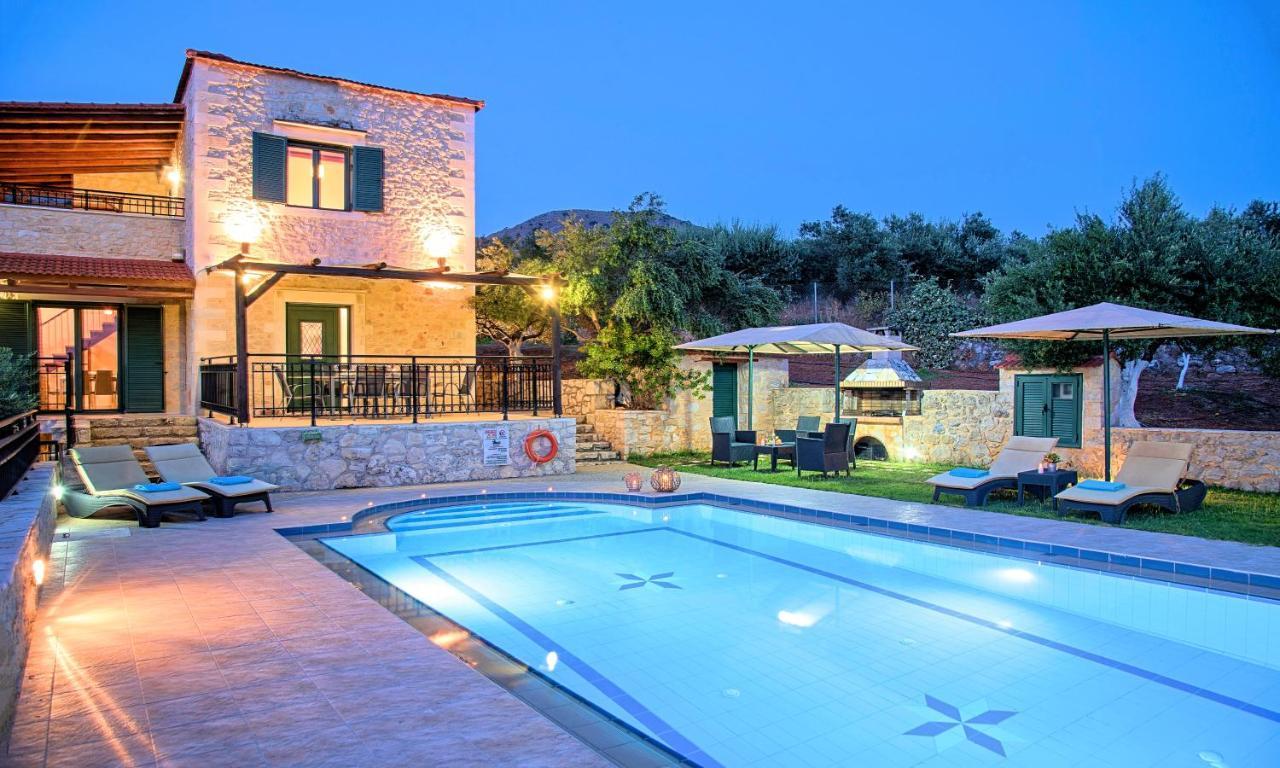 Villa Stelios Private Pool Georgioupoli Luaran gambar